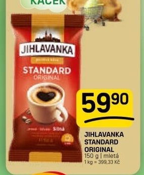Jihlavanka Standard Original 150 g - FLOP aktualniletaky.eu