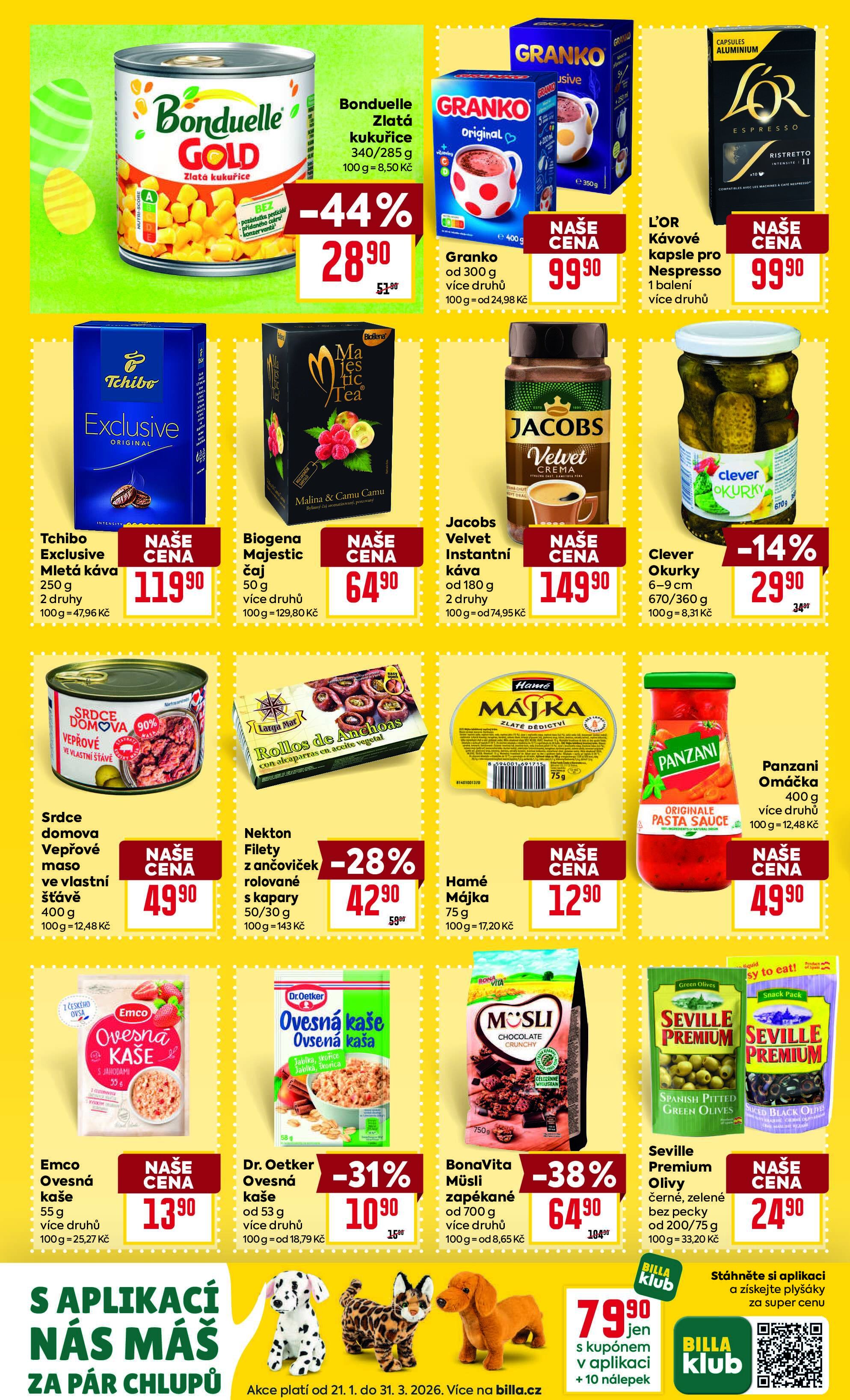 BILLA akční leták BILLA strana 22