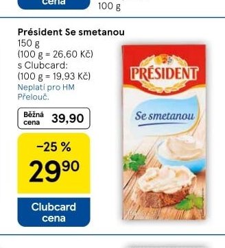Président Se smetanou - Tesco aktualniletaky.eu