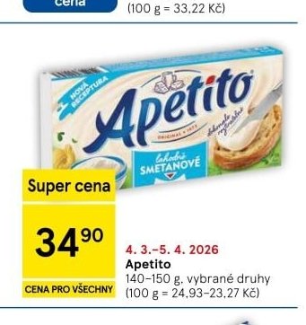 Apetito - Tesco aktualniletaky.eu
