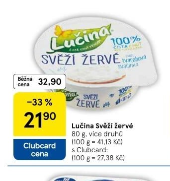 Lučina Svěží žervé - Tesco aktualniletaky.eu