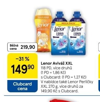 Lenor Aviváž XXL - Tesco aktualniletaky.eu