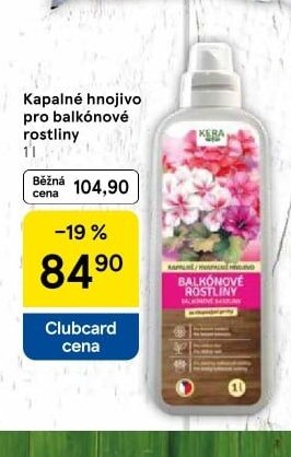 Kapalné hnojivo pro balkónové rostliny - Tesco aktualniletaky.eu