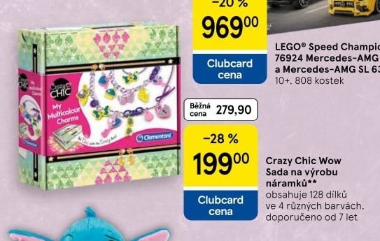 Crazy Chic Wow Sada na výrobu náramků - Tesco aktualniletaky.eu