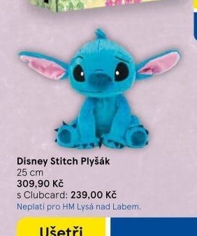Disney Stitch Plyšák - Tesco aktualniletaky.eu