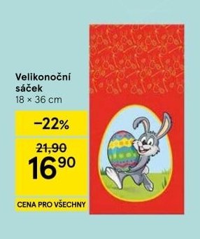 Velikonoční sáček - Tesco aktualniletaky.eu