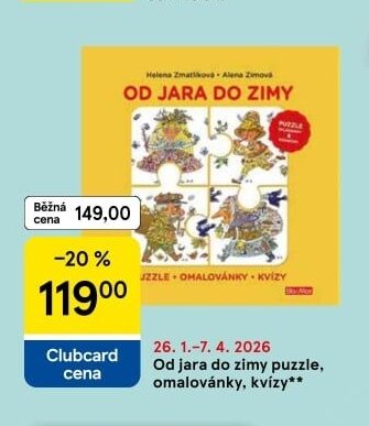 Od jara do zimy puzzle, omalovánky, kvízy - Tesco aktualniletaky.eu