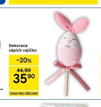 Dekorace zápich vajíčko - Tesco aktualniletaky.eu