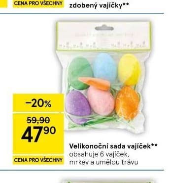 Velikonoční sada vajíček - Tesco aktualniletaky.eu