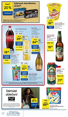 Tesco supermarket leták strana 2