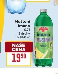 Mattoni Imuno 0,7 l - BILLA aktualniletaky.eu
