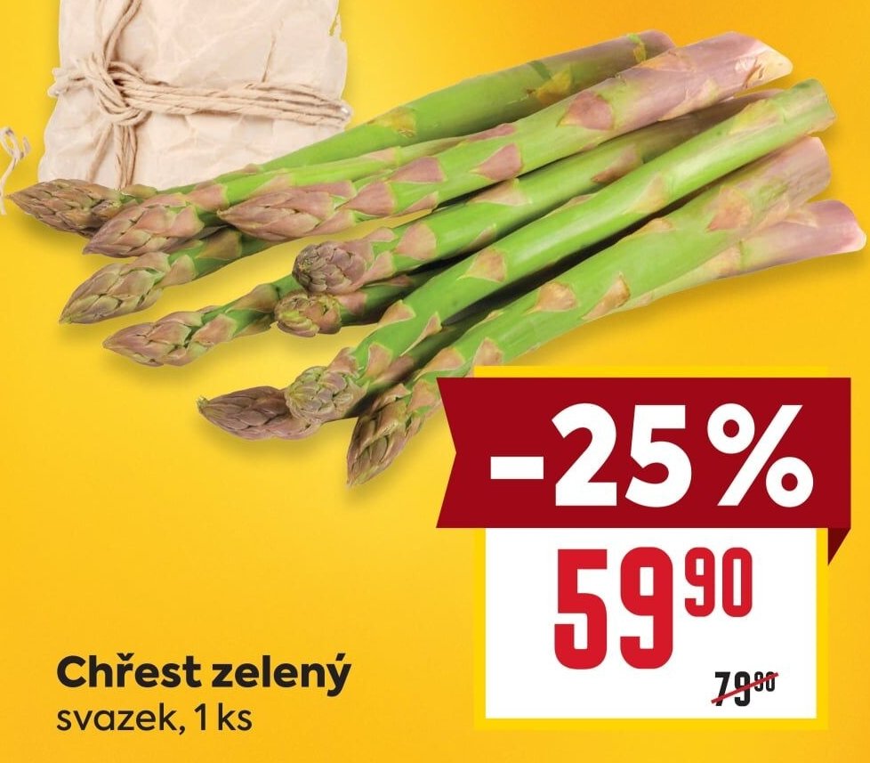 Chřest zelený - BILLA aktualniletaky.eu