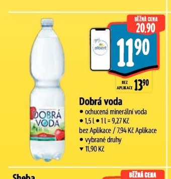 Dobrá voda - Albert aktualniletaky.eu