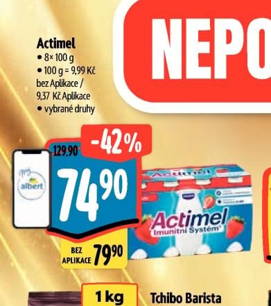 Actimel - Albert aktualniletaky.eu