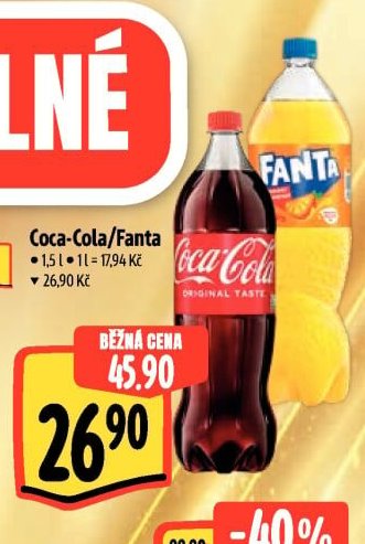 Coca-Cola/Fanta - Albert aktualniletaky.eu