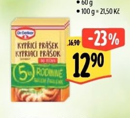 Dr. Oetker Kyprící prášek - Albert aktualniletaky.eu