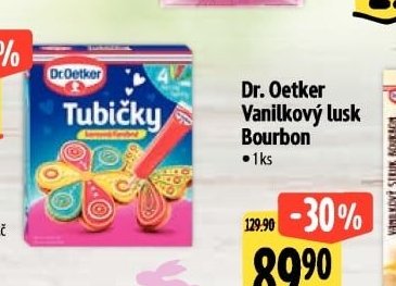 Dr. Oetker Tubičky - Albert aktualniletaky.eu