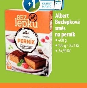 Albert Bezlepková směs na perník - Albert aktualniletaky.eu