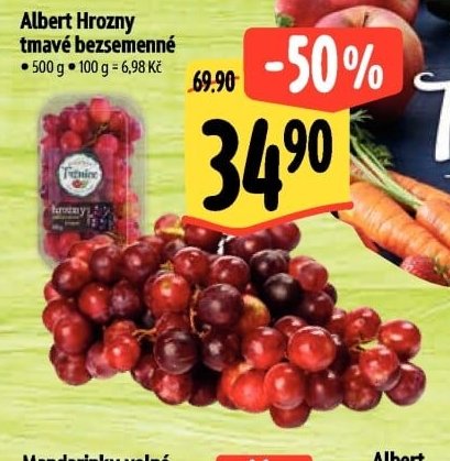 Albert Hrozny tmavé bezsemenné - Albert aktualniletaky.eu