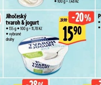 Jihočeský tvaroh & jogurt - Albert aktualniletaky.eu
