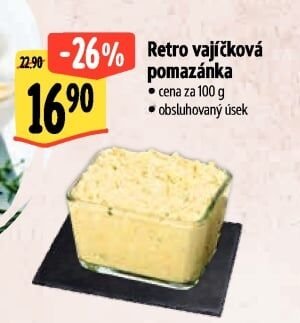 Retro vajíčková pomazánka - Albert aktualniletaky.eu