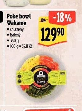 Poke bowl Wakame - Albert aktualniletaky.eu