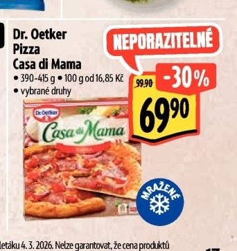 Dr. Oetker Pizza Casa di Mama - Albert aktualniletaky.eu