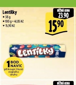 Lentilky - Albert aktualniletaky.eu