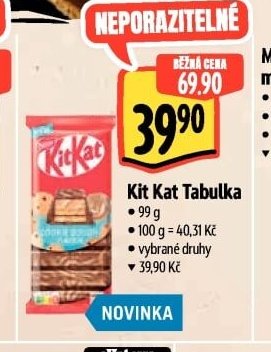 Kit Kat Tabulka - Albert aktualniletaky.eu
