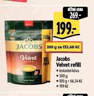 Jacobs Velvet refill - Albert aktualniletaky.eu