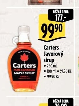 Carters Javorový sirup - Albert aktualniletaky.eu