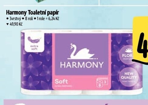 Harmony Toaletní papír - Albert aktualniletaky.eu