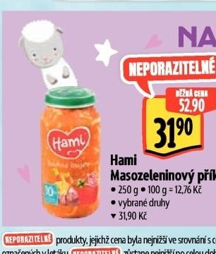 Hami Masozeleninový příkrm - Albert aktualniletaky.eu