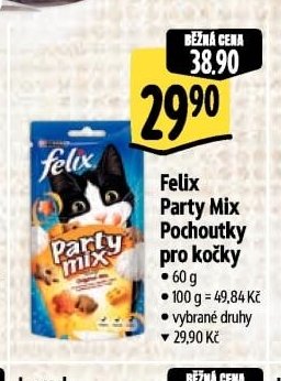 Felix Party Mix Pochoutky pro kočky - Albert aktualniletaky.eu