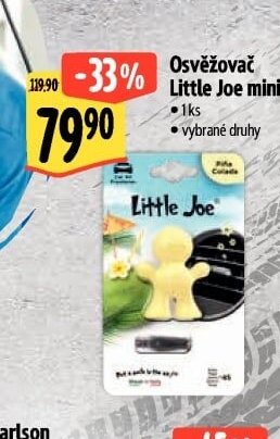 Osvěžovač Little Joe mini - Albert aktualniletaky.eu