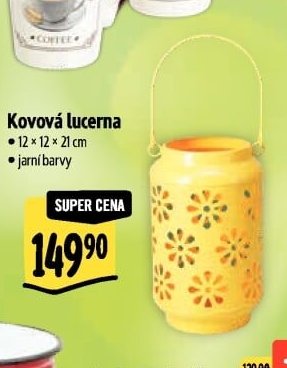 Kovová lucerna - Albert aktualniletaky.eu