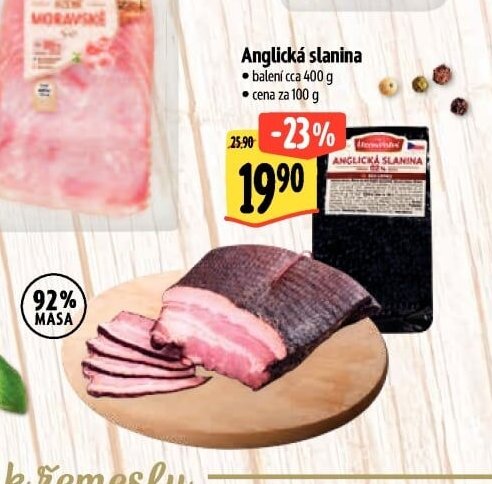 Anglická slanina - Albert aktualniletaky.eu