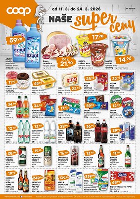 aktuální leták COOP 11.3.2026-24.3.2026