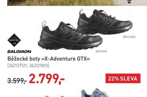 Salomon Běžecké boty »X-Adventure GTX« - Intersport aktualniletaky.eu