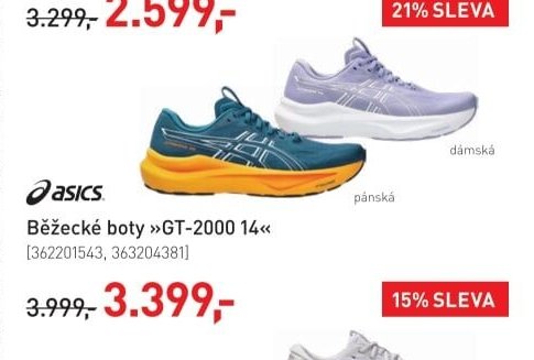 Asics Běžecké boty »GT-2000 14« - Intersport aktualniletaky.eu