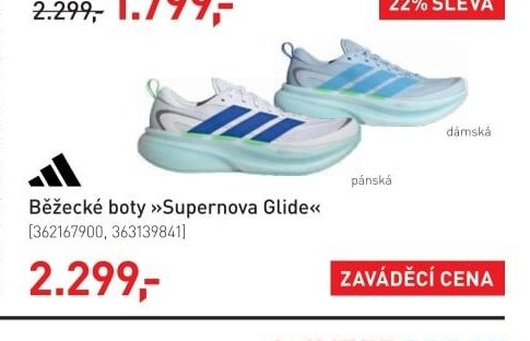 Adidas Běžecké boty »Supernova Glide« - Intersport aktualniletaky.eu