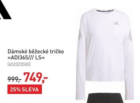 Dámské běžecké tričko ADI365/// LS - Intersport aktualniletaky.eu