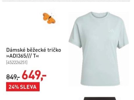Dámské běžecké tričko ADI365/// T - Intersport aktualniletaky.eu