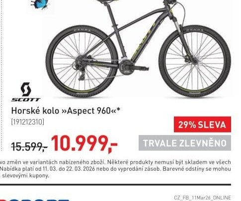 Horské kolo »Aspect 960«* - Intersport aktualniletaky.eu