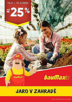 aktuální leták bauMax 12.3.2026-31.3.2026