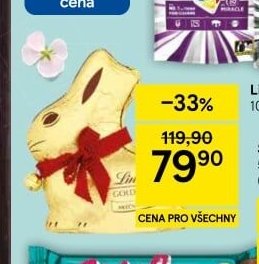 Lindt Zajíček - Tesco aktualniletaky.eu