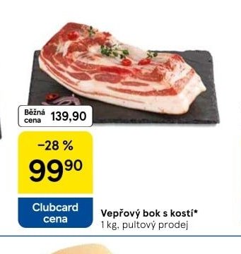 Vepřový bok s kostí - Tesco aktualniletaky.eu