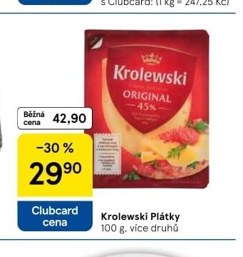 Krolewski Plátky - Tesco aktualniletaky.eu