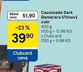 Cassonade Dark Demerara třtinový cukr 400 g - Tesco aktualniletaky.eu
