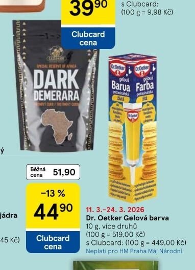 Dr. Oetker Gelová barva 10 g - Tesco aktualniletaky.eu